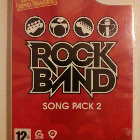 Rockband Song Pack 2 (Ny i plast) - Nintendo Wii