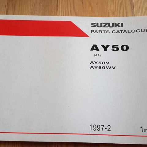 Suzuki AY50 scooter delekatalog.