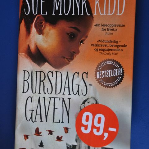 Bursdagsgaven. Sue Monk Kidd. Innb. (AL). Sendes