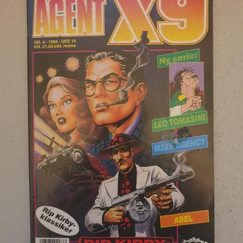 Agent X9 (233 stk.). Selges samlet!