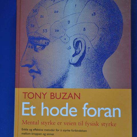 Et hode foran. Tony  Buzan. Innb,. (AL). Sendes