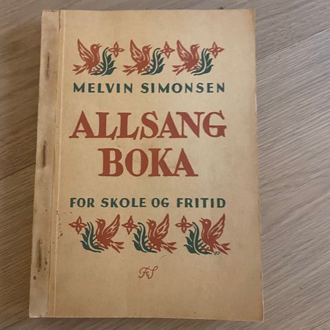 Allsangboka-for skole og fritid. Melvin Simonsen