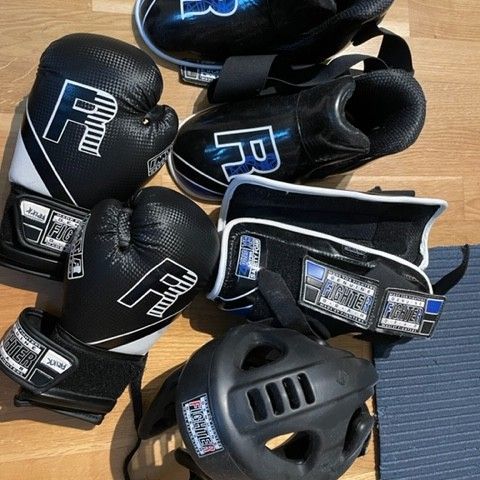 Kickboxer utstyr - full pakke!