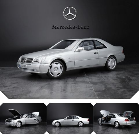 Mercedes-Benz CL600 C140 1997 modell Norev skala 1:18