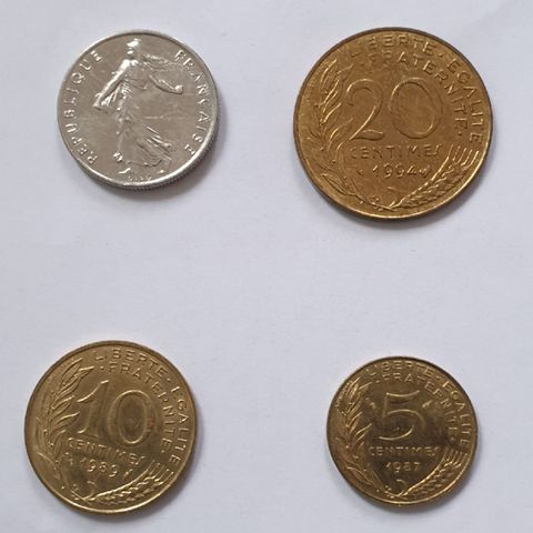 Franske mynter