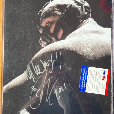 Tom Hardy(Bane) autograf