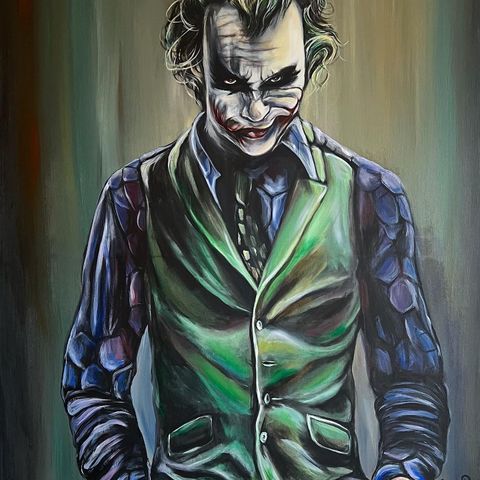 Maleri av jokeren «the joker»