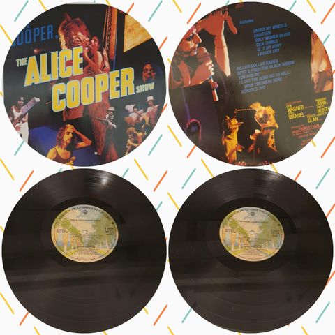 VINTAGE/RETRO LP-VINYL "THE ALICE COOPER SHOW 1977"