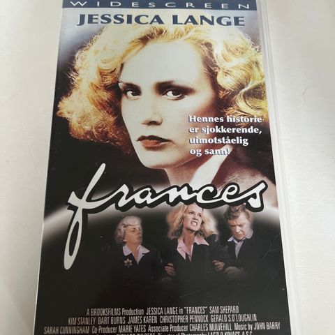 Frances / Jessica Lange - VHS
