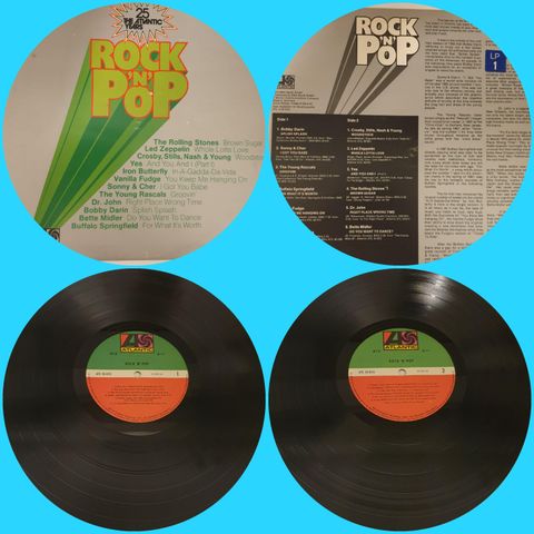 VINTAGE/RETRO LP-VINYL "ROCK 'N' POP 1973 "