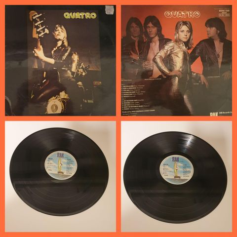 VINTAGE/RETRO LP-VINYL "SUZI QUATRO 1984 "