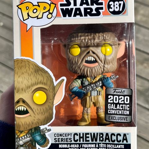 Funko Pop! Chewbacca (Concept Series) [Galactic Convention] | Star Wars (387)