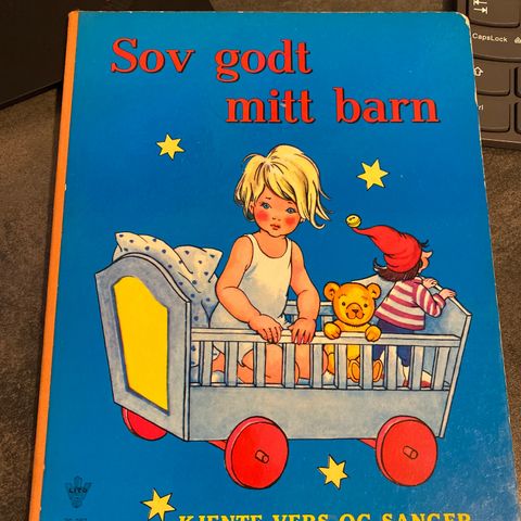 Sov godt mitt barn - Litor billedbok - 1972