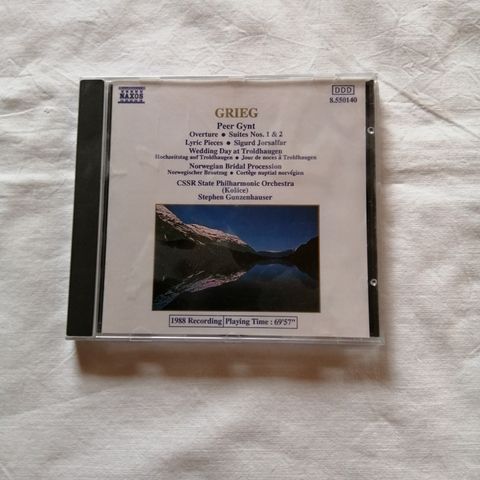 Grieg: Per Gynt. Sigurd Jorsalfar. CD.