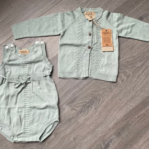 Memini cardigan og romper