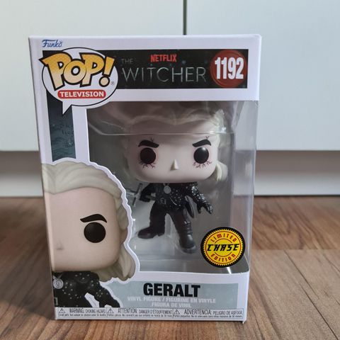 Geralt the witcher nr. 1192 funko pop chase television