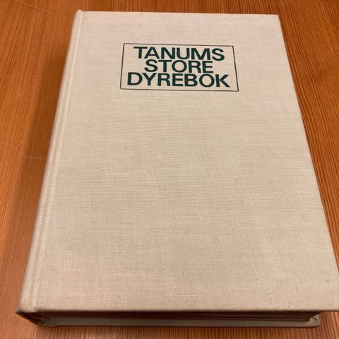 V. J. Stanek : TANUMS STORE DYREBOK