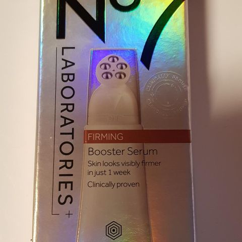 No7 Booster Serum 30ml selges!! NY!!