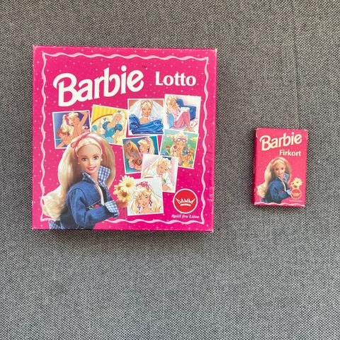 Barbie Lotto og Kortspill