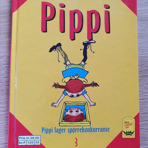 Pippi lager spørrekonkurranse