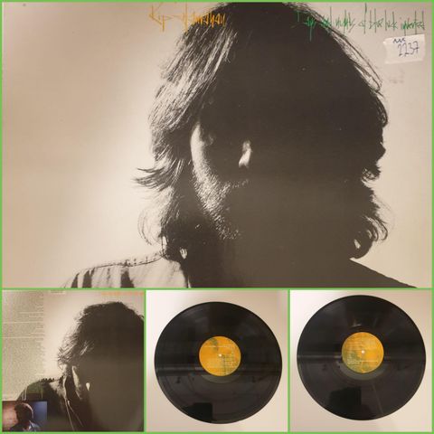 VINTAGE/RETRO LP-VINYL "KIP HANRAHAN/DAYS AND NIGHTS OF BLUE LUCK INVERTED 1987"