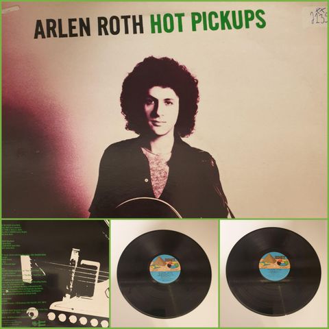 VINTAGE/RETRO LP-VINYL "ARLEN ROTH/HOT PICKUPS 1980"