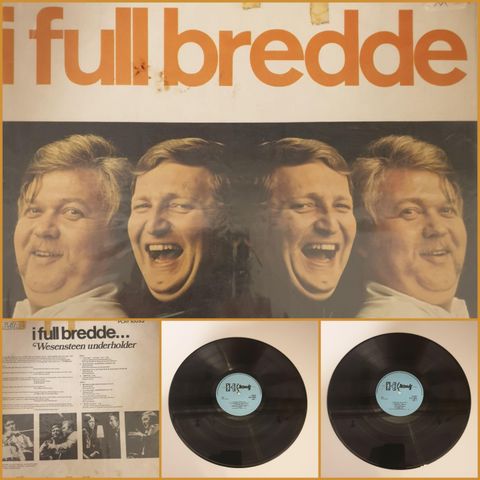 VINTAGE/RETRO LP-VINYL "I FULL BREDDE/WESENSTEEN UNDERHOLDER 1971"