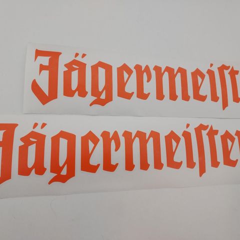 Jagermeister klistermerke