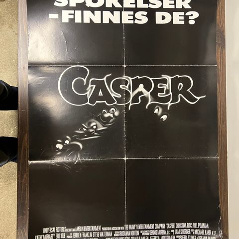 Casper kinoplakat 1995