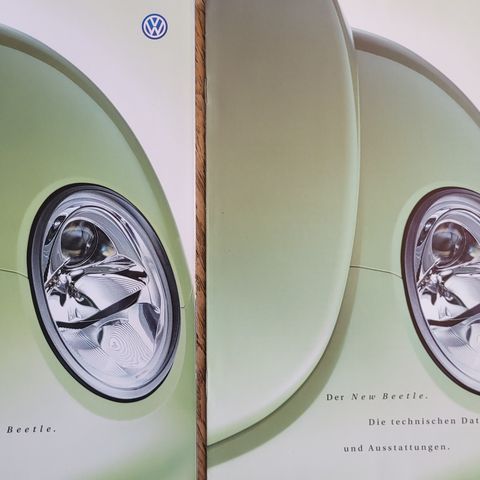 Brosjyre VW New Beetle 1999