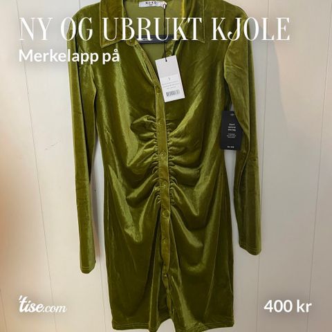 Ny og ubrukt kjole fra NA-KD