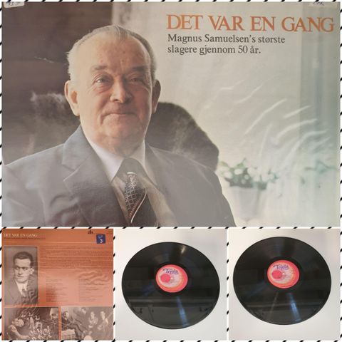 VINTAGE/RETRO LP-VINYL "MAGNUS SAMUELSEN'S STLRSTE SALGERE GJENNOM 50 ÅR 1979"