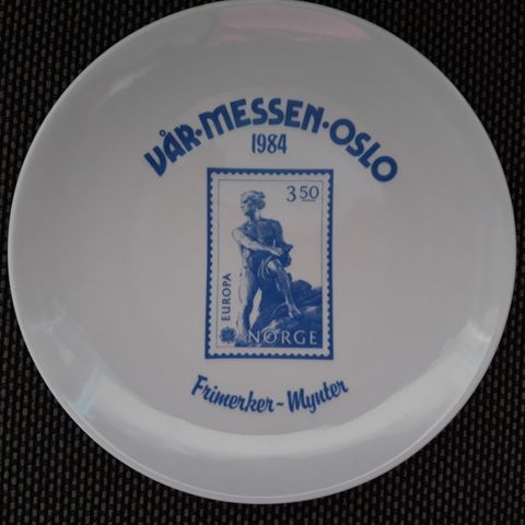 Vårmessen 1984 - Frimerker og mynter - Platte