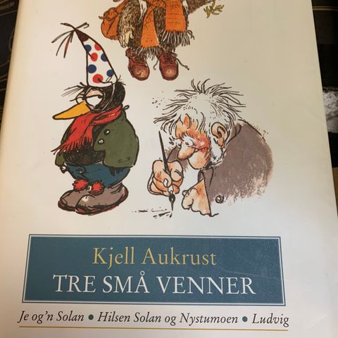 Tre små venner av Kjell Aukrust til salgs.