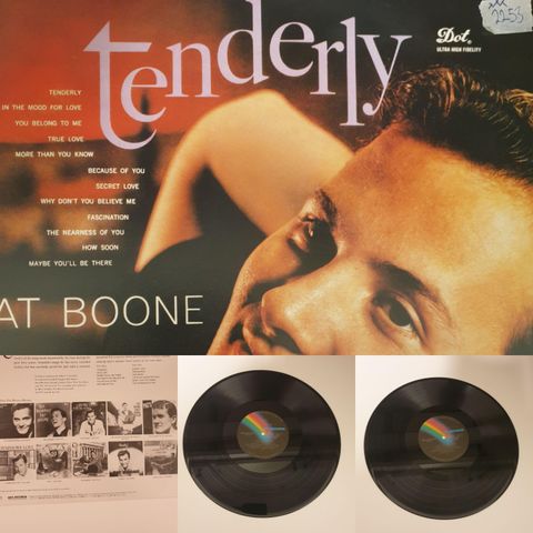 VINTAGE/RETRO LP-VINYL "TENDERLY/PAT BOONE "