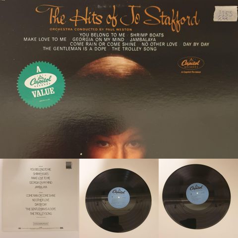 VINTAGE/RETRO LP-VINYL "THE HITS OF JO STAFFORD 1979"