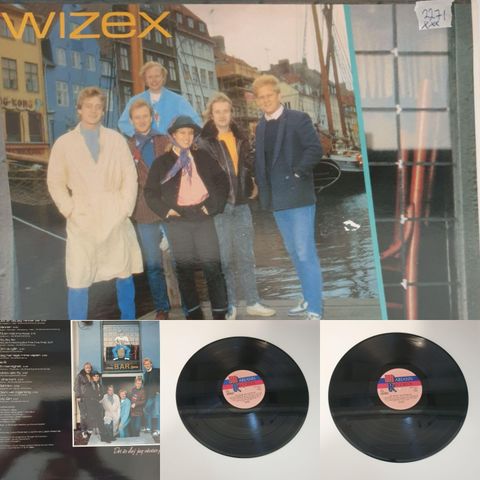 VINTAGE/RETRO LP-VINYL "WIZEX/DET ÅR DEJ JAG VÅNTAR PÅ 1984"