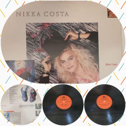 VINTAGE/RETRO LP-VINYL "NIKKA COSTA/HERE I AM... 1989"