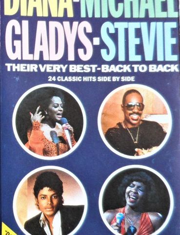 Diana - Michael - Gladys - Stevie - Their Very Best - Back To Back (Cass,  1986)
