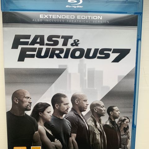 Fast & Furious 7 - Extended Edition (BLU-RAY)