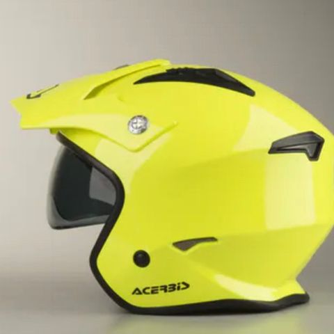 Halvhjelm Acerbis Jet Aria Gul 2 - Helmet