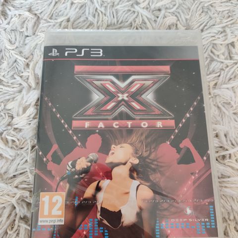 X-Factor (forseglet/nytt, PS3)