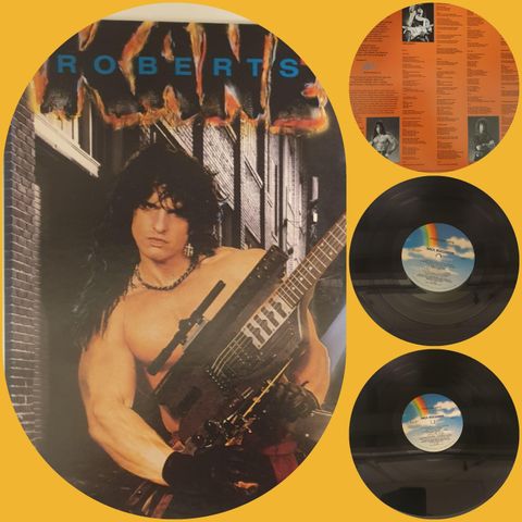 VINTAGE/RETRO LP-VINYL "KANE ROBERTS 1987"