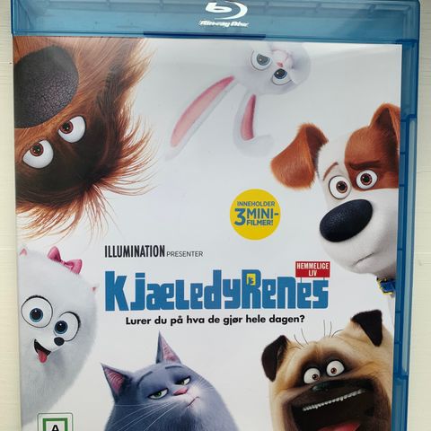 Kjæledyrenes Hemmelige Liv (BLU-RAY)