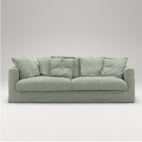 La Grand Air Sofa - 3 seters lin, Green Pear,