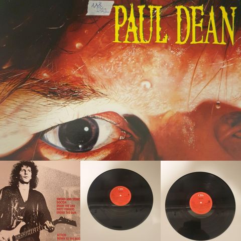 VINTAGE/RETRO LP-VINYL "PAUL DEAN/HARD CORN 1988 "