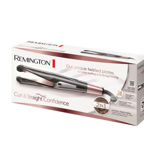 Remington Curl & Straight Confidence krølltangen/rettetangen S6606