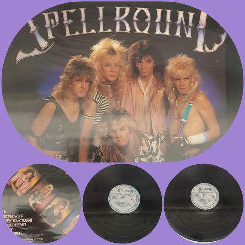 VINTAGE/RETRO LP-VINYL "SPELLBOUND/ROCK RECKLESS 1985"