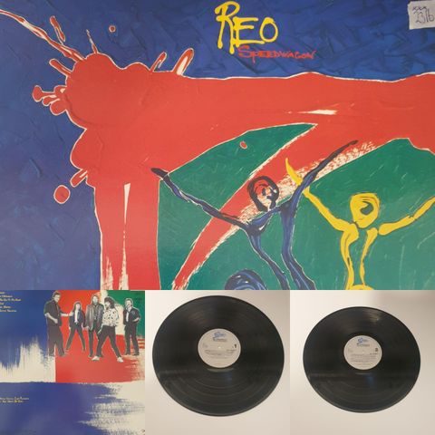 VINTAGE/RETRO LP-VINYL "REO SPEEDWAGON/LIFE AS WE KNOW IT 1987"