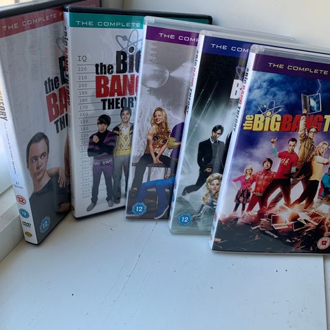 The Big Bang Theory - Sesong 1-5 (DVD)